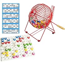 Bingokorb mit Kontrollablage und Kugeln Thomas & Anca Club ...