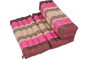 Handelsturm Faltbares Meditationskissen, Meditationssitz für verschiedene Meditationstechniken, als Zafu und Zabuton, für Anfänger geeignet mit fester Füllung aus Kapok