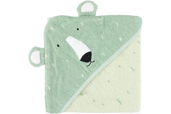 Cape de bain bébé Mr. Polar Bear - 75 x 75 cm - Trixie