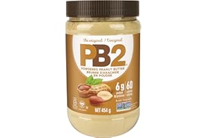 Bell Plantation PB2 Plain Peanut Butter Powder - 1lb Jar