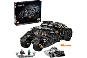 LEGO DC Batman Batmobile Tumbler, Modellino di Auto da Costruire, Kit Modellismo Adulti, Iconica Macchina della Trilogia del Cavaliere Oscuro, Idea Regalo per Uomo o Donna da Collezione 76240