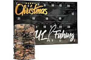 Mega Fishing Paladin MF Premium Maruto Spoon Angler Adventskalender - Trout Spoons Angel Deluxe Weihnachtskalender inkl. Multifunktions Tuch