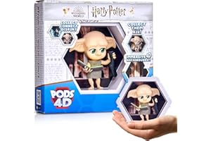 WOW! PODS PODS 4D Harry Potter Dobby | Einzigartige zusammensteckbare Wackelfigur zum Sammeln, die aus ihrer Welt in Ihre platzt, Wand- oder Regaldisplay | Harry Potter Spielzeug und Geschenke | Serie 1 Nr. 421
