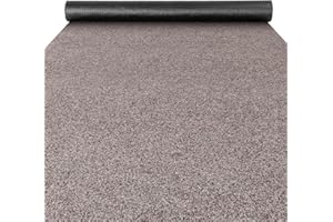 ANRO Felpudo alfombra antideslizante alfombra de pasillo alfombra de limpieza antideslizante para interiores y exteriores lavable para pasillo entrada Poet Medida métrica Beige 120 x 100 cm