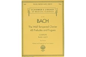 J.s. bach: the well-tempered clavier - complete piano: Schirmer Library of Classics Volume 2057