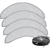 Lacvik 4 Paket Yedek Paspas Pedleri i-Robot Roomba Combo j7+/ j9+ Aksesuarları i&ccedil;in, Mikrofiber Yıkanabilir Paspas Pedi iRobo