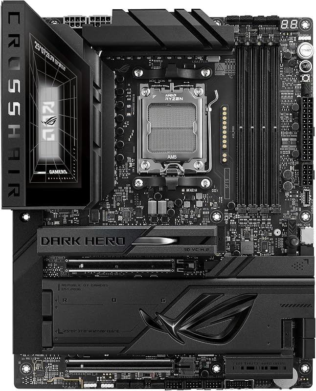 ASUS ROG CROSSHAIR X870E DARK HERO (Socket AM5/X870E/DDR5/S-ATA 6Gb/s/ATX)