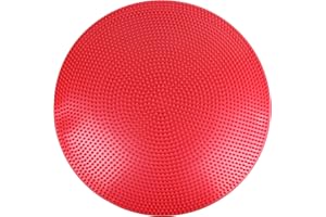 CanDo 30-1868R Inflatable Vestibular Disc, Red, 60 cm Diameter