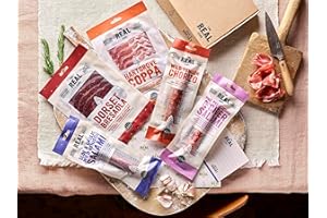The Real Cure Charcuterie Hamper – Dorset Letterbox Charcuterie - 5 Award-Winning Cured Meat Selection - British Charcuterie Gift Box for Foodies, Men, Women and Couples