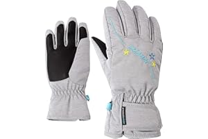 Ziener Lula - Guantes De Esquí para Niñas Unisex niños