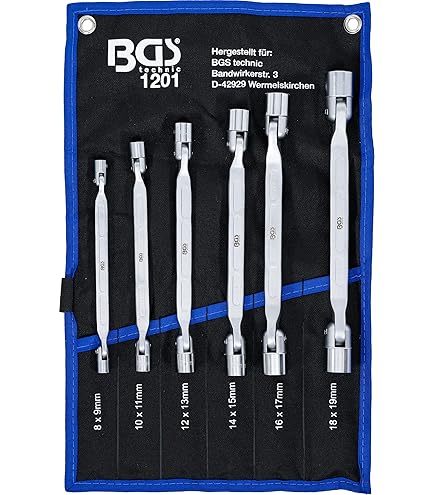 KS-Tools 577.0201 Rollgabelschlüssel,verstellbar,2
