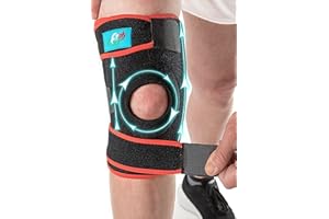 FitFitaly Ginocchiera Ortopedica L - Tutore Ginocchio per Legamenti Crociati, Rotula, Menisco x Riabilitazione e Sport