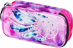 Baagl - Astuccio per ragazze, astuccio per cancelleria, astuccio per la scuola, astuccio per la scuola, Acchiappasogni