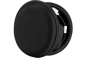 Geekria Shield etui na słuchawki kompatybilne z Koss Porta Pro PP, Sony Xperia Ear Duo True, zapasowa twarda obudowa podróżna (czarne)