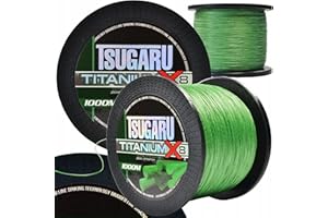 A&N Fil principal tressé, 8 brins, Titanium X8, 150 m/1 000 m, 0,08-0,40 mm