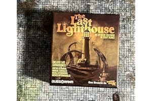 Juegorama | The Last Lighthouse (Incluye 4 expansiones) | Juego de Mesa | A Partir de 10 Años | Juego en Solitario | Menos de 20 Minutos por Partida | Español