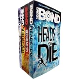 Young Bond Series Steve Cole Collection 4 Books set (Heads You Die, Shoot to Kill, Strike Lightning, Red Nemesis)