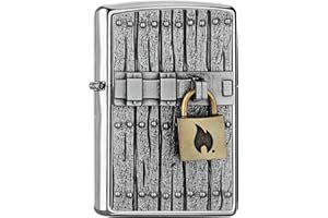 Zippo Close Vintage-Chrome Brushed-Spring 2017 Encendedor, Cromado, Plata, 5.8 x 3.8 x 2.0 cm
