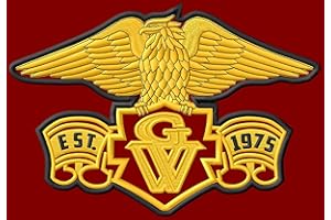 Masterpatch Hon Gold Wing Goldwing Est. 1975 XL Parche destinado para Honda Goldwing Bikers Chopper Moto Motobike motocicleta Aufnäher parche Bordado brodé patche écusson Toppa ricamata