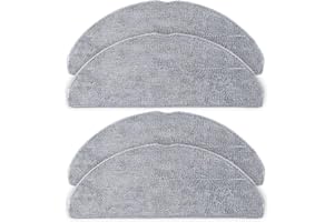 VIEWALL 4 Panni per Roborock Q7 M5, Q7 M5+, Q7 L5, Q7 L5+ Robot aspirapolvere, in Microfibra, Morbidi, Lavabili e riutilizzabili