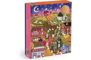 Joy Laforme Spooky Village 1000 Piece Foil Puzzle