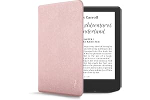 Forefront Cases Fodral för PocketBook Verse och PocketBook Verse Pro (utkommen 2023) - Tunn, Lätt, Skydds-Fodral mid Automatisk Sömn/Väckning funktion (Skal) - Rosguld