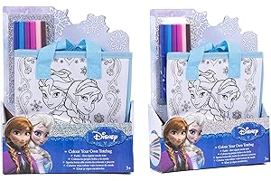 Disney Sambro Frozen Colour Your Own Totebag