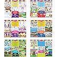 Melissa & Doug Bundle of 6 Reusable Sticker Pads - Play House, Dress-Up, Habitats, My Town, Vehicles and Fairies | Activity Pad | 3 years+ | Gift for Boy or Girl