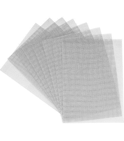 Pannelli Rete Metallica Acciaio Inox 4 Pezzi 210x300mm - Per Escludi Topi E Insetti - Con Adesivi Personalizzabili - Foto 4