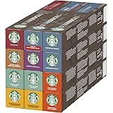 STARBUCKS Variety Pack by Nespresso, Kaffeekapseln, 120 Kapseln (12 x 10)