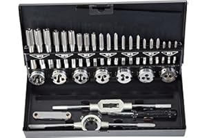 Topex 14A426 - Juego de cortar tuercas y machos de aterrajar