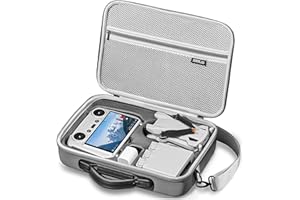 STARTRC Mini 3/Mini 3 Pro torba wodoszczelna, twarda walizka do przechowywania akcesoriów DJI Mini 3 Pro (kompatybilna z kontrolerem RC), Mini 3 Rc, Nowoczesny