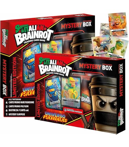 Boîte De 24 Sachets Italian Brainrot Lamincard - Collection Diramix 2025 - Neuf, Livraison Rapide