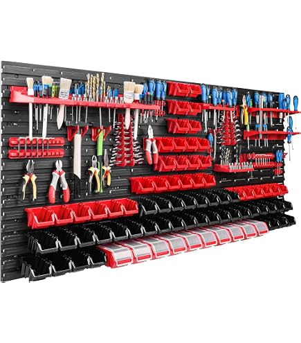 Zawaer Crochet Rangement Garage, Lot De 12 Crochets Muraux Robustes Pas Cher