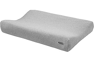Meyco Funda para cambiador de bebé – Knit Basic Grey Melange – 50 x 70 cm – paquete individual