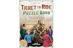 Ticket to Ride Puzzle Book: Travel the World with 100 Off-the-Rails Puzzles
