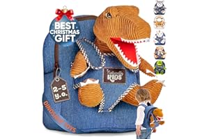 Naturally KIDS Backpack with Stuffed Animal Toys, Christmas Gifts for Kids, Birthday Gifts for Boys and Girls for 2, 3, 4, 5, 6, 7 Year Old