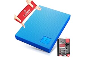 ‎BEMAXX Balance Pad Kissen Balancekissen Balanceboard Balancepad Set XL + Trainings-eBook | Ballsitzkissen Board Sitzballkissen Stabilitätskissen Sitzkissen Wackelkissen Gleichgewichtskissen Balancegerät