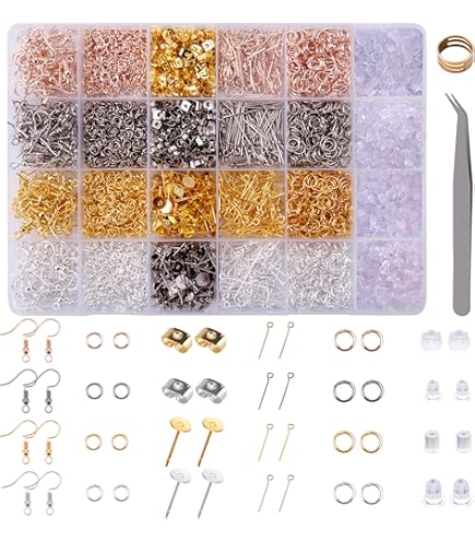50 Pcs Convertisseur De Boucle D'oreille Boucles D'oreilles Clips