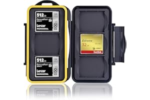 Ares Foto® Etui ochronne na karty pamięci do 6 kart CF (Compact Flash) - New Edition 2020