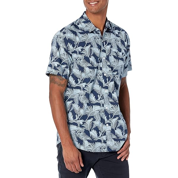 Camicia Hawaiana Bambini Maniche Corte - Motivo Floreale, Cotone E Viscosa, Per Estate E Vacanze - Foto 4