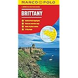 Road Map Brittany Aa Touring Map France 01 Aa Road Map France Series Amazon Co Uk Aa Publishing Books