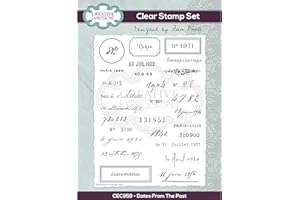 Sam Poole Fechas del pasado - Juego de sellos transparentes, A5