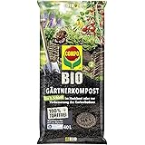 COMPO BIO Gärtner-Kompost zur Intensivierung der Bodenaktivität im Garten und Hochbeet, Grünkompost, Torffrei, Kultursubstrat