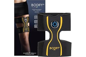 ‎BODIFY Bodify® EMS Beintrainer Pro - Gezielte Stimulation der Bein Muskulatur! - Muskelaufbau - Stimulationsgerät Oberschenkel Muskeln – Muskeltrainer für Männer und Frauen DAS ORIGINAL
