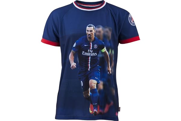 Paris Saint-Germain Maillot PSG - Zlatan Ibrahimovic - N°10 - Collection Officielle Taille Adulte Homme
