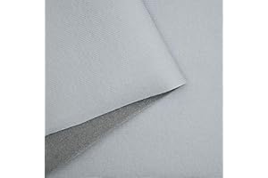 2R STOCK | Tessuto Cielo Auto Rivestimento Padiglione (Grigio Chiaro, 2,00x1,40 mt)