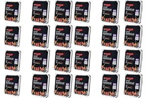 HOLLAND PLASTICS ORIGINAL BRAND 24 X Bar-Be-Quick Instant Barbecue packs- Each pack feeds 4 people-World's best brand leading disposable BBQ