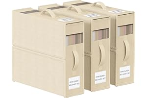 WANGIRL 3 Stück Aufbewahrung Bettwäsche Organizer, Faltbarer Aufbewahrungstasche für Bettlaken Kann in Kleiderschrank, Unterbett und in Schubladen, Aufbewahrungsbox für Bettlaken und Kleidung