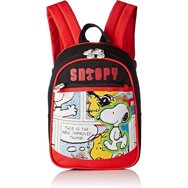 Small Foot Kinderrucksack «Snoopy» – Bunter Schulrucksack Aus Polyester